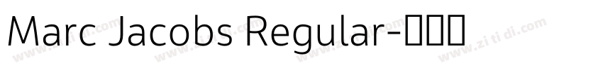Marc Jacobs Regular字体转换